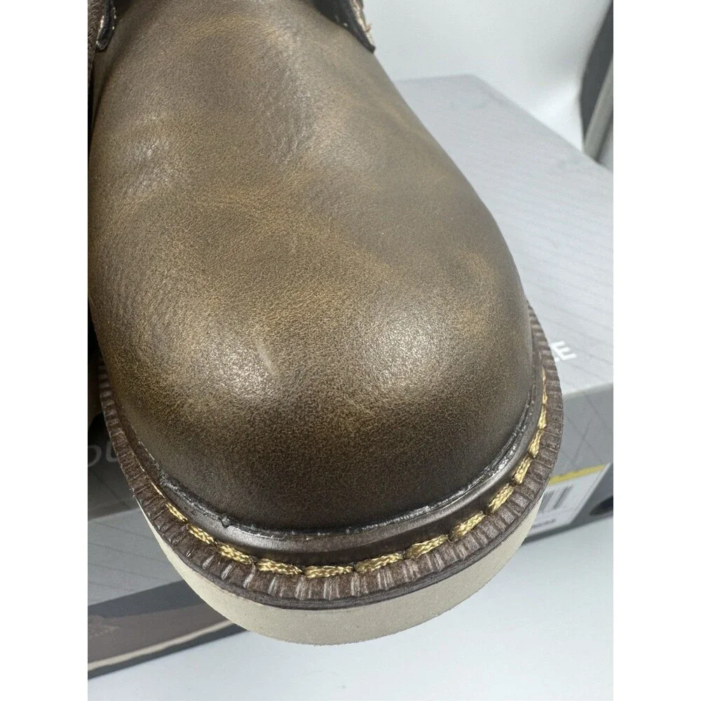Buffalo Men's Chukka Boots Metcalf Brown Lace Up Boot Size 8